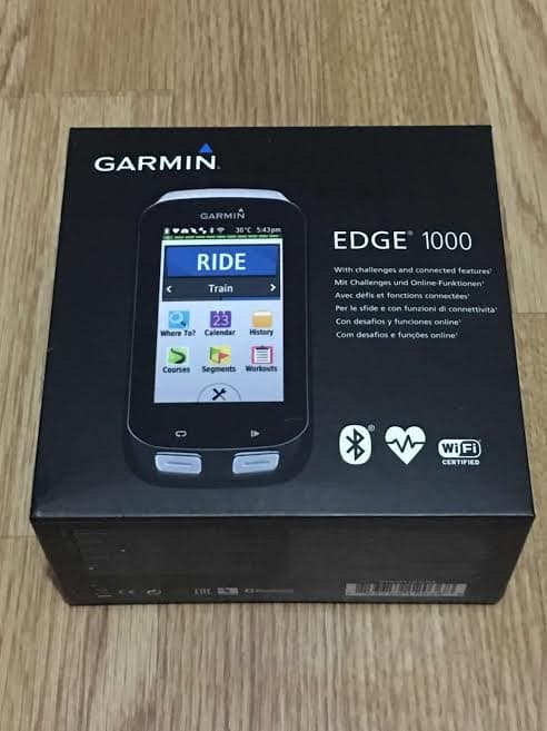 Garmin Edge 1000 Cycling GPS Performance Bundle